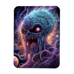 Magnet Flexible Art de l'espace monstre