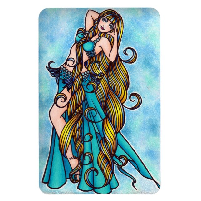 Magnet Flexible Art du ventre (Vertical)