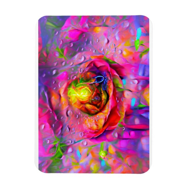 Magnet Flexible Art Floral Surreal (Vertical)