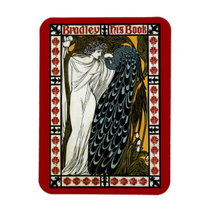 Magnet Flexible Art nouveau vintage, Le Baiser de William Bradley