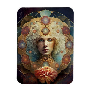 Magnet Flexible Art Visionnaire Mandala Vivant