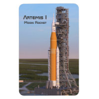 Artemis Une Lune Rocket sur Pad