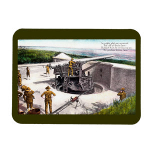Magnet Flexible Artillerie côtière