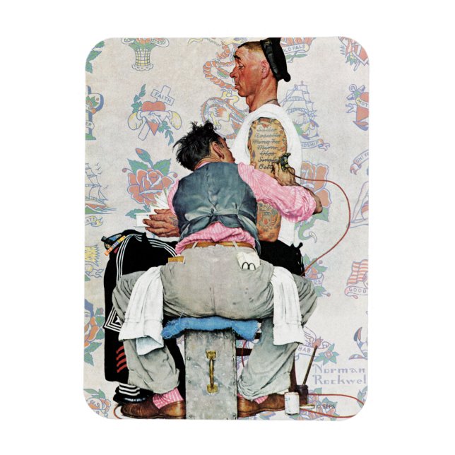 Magnet Flexible Artiste du tatouage (Vertical)