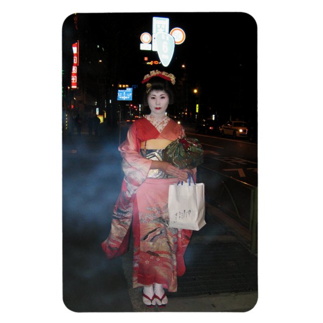 Magnet Flexible Asakusa Geisha Neo Tokyo (Vertical)