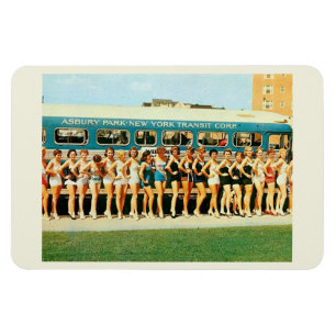 Magnet Flexible Asbury Park NJ, concours de beauté Vintage