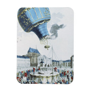 Magnet Flexible Ascension des frères Montgolfier montgolfière mont