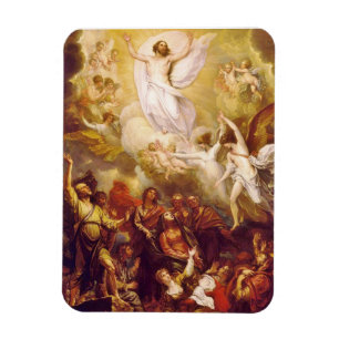 Magnet Flexible Ascension du Christ avec les anges