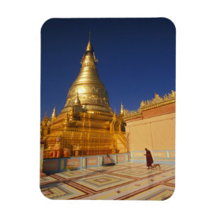 Magnet Flexible Asie, Birmanie (Myanmar) Mandalay, Sagaing Hill :