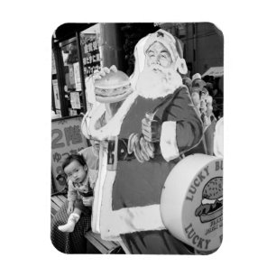 Magnet Flexible Asie, Japon, Hakodate. Le Père Noël au Japon