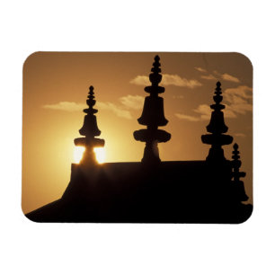 Magnet Flexible Asie, Népal, Katmandou. Bouddhanath Stupa.