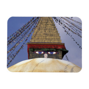Magnet Flexible Asie, Népal, Katmandou. Stupa de Bouddhanath. 2