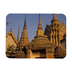 Magnet Flexible Asie, Thaïlande, Bangkok, Wat Po, le plus ancien
