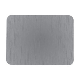 Magnet Flexible Aspect métallique argenté