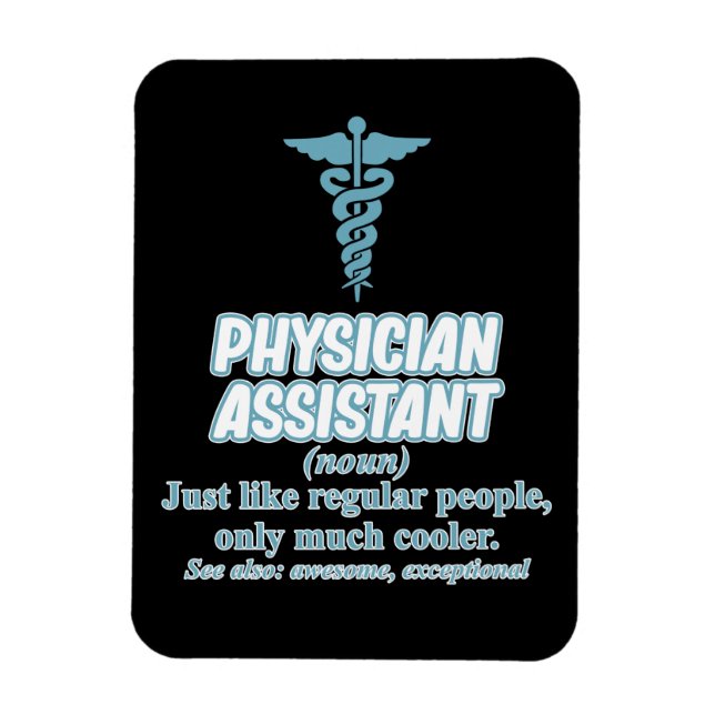 Magnet Flexible Assistant physique PA Étudiants médicaux (Vertical)
