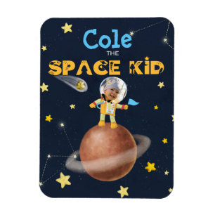 Magnet Flexible 👨 ‍ 🚀 Astronaut thème Espace mignon Personnalisé