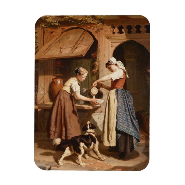 Magnet Flexible At the Dairy, 1866 (Vertical)