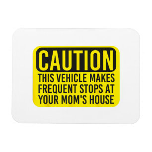 Magnet Flexible Attention Ce Véhicule Fait Des Arrêts Fréquents À 