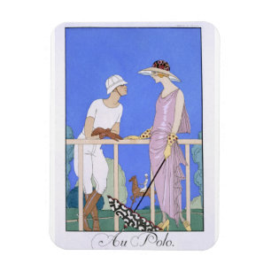 Magnet Flexible Au polo, 1920-29 (copie de pochoir)