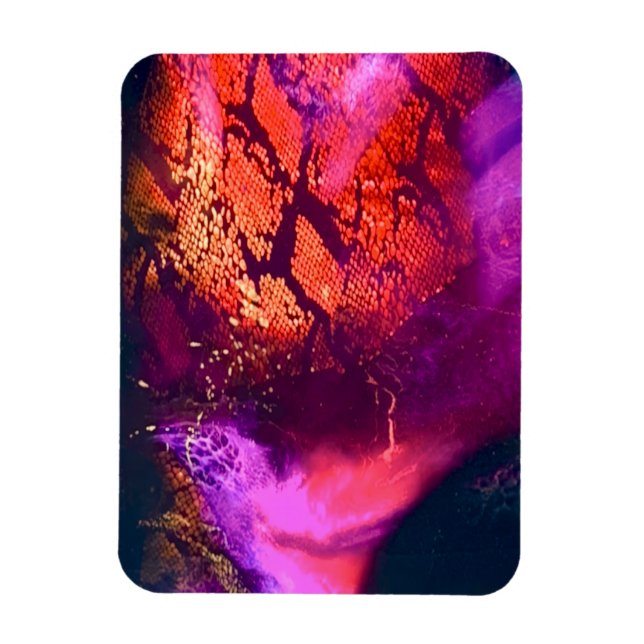 Magnet Flexible Aurora-Inspired Luxury Art (Vertical)