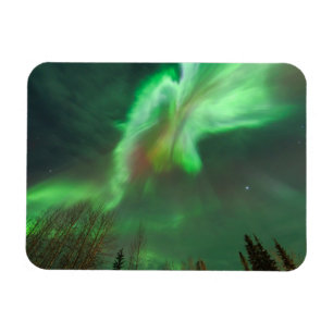 Magnet Flexible Aurore Boréale Lumières du Nord   Fairbanks