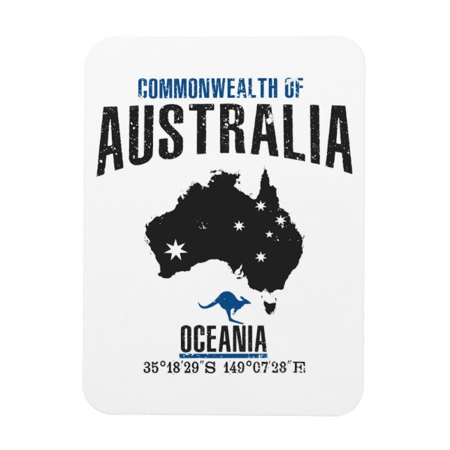 Magnet Flexible Australie (Vertical)