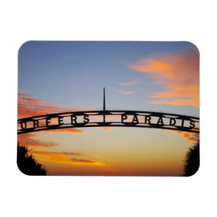 Magnet Flexible Australie, Queensland, Gold Coast, Lever du soleil