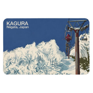 Magnet Flexible Authentic Japan Snow Culture – Kagura, Niigata 2