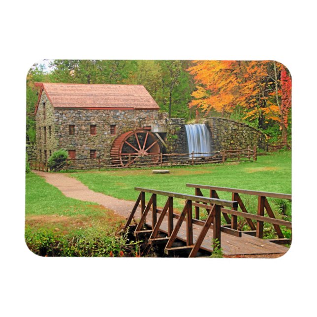 MAGNET FLEXIBLE AUTOMNE EN NOUVELLE-ANGLETERRE (Horizontal)