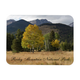 Magnet Flexible Automne sur Mummy Range Parc national des Rocheuse