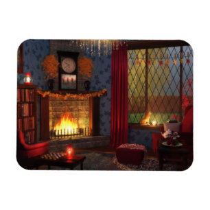 Magnet Flexible Automne Tranquillité Aimant flexible