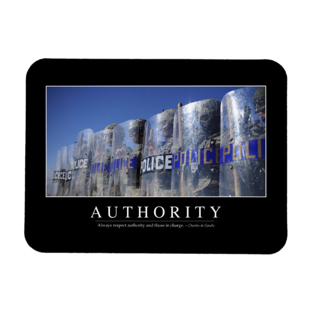 Magnet Flexible Autorité : Citation Inspirationnelle 2 (Horizontal)