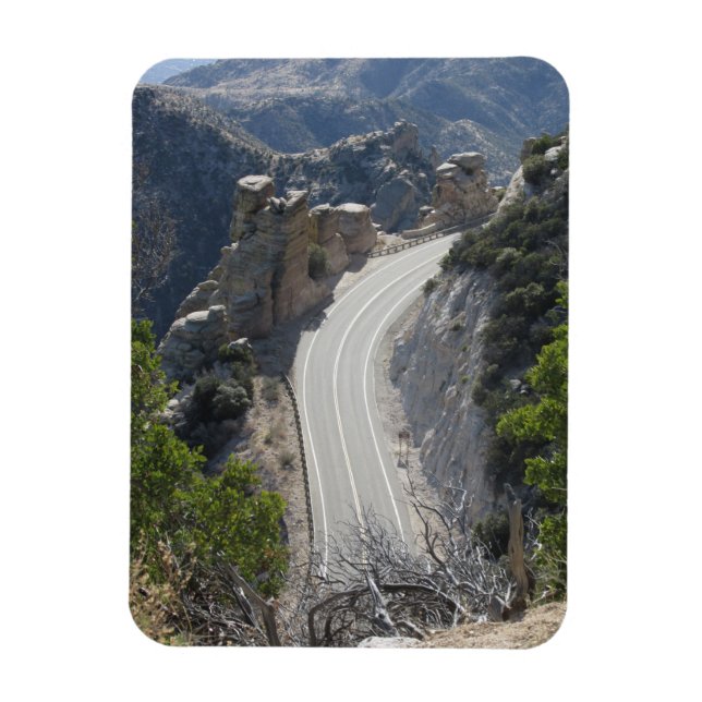 Magnet Flexible Autoroute du Mont Lemmon (Vertical)