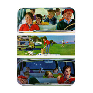 Magnet Flexible Avant, pendant et après le pique-nique