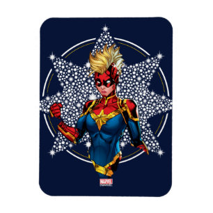 Magnet Flexible Avengers Captain Marvel Hala Starlight