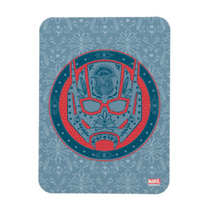 Magnet Flexible Avengers Paisley Logo Ant-Man