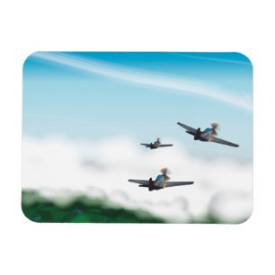 Magnet Flexible Avions de la Seconde Guerre mondiale