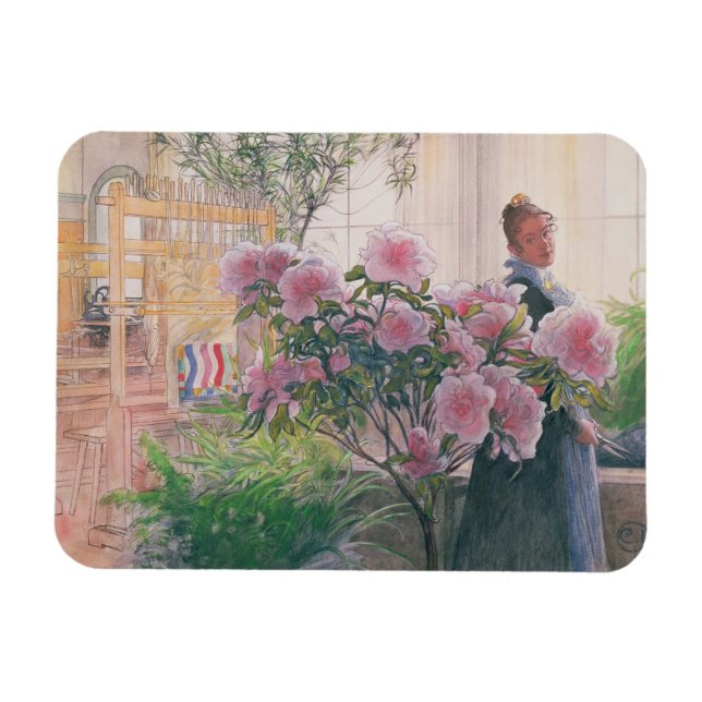 Magnet Flexible Azalea, 1906 (w/c sur paper) (Horizontal)