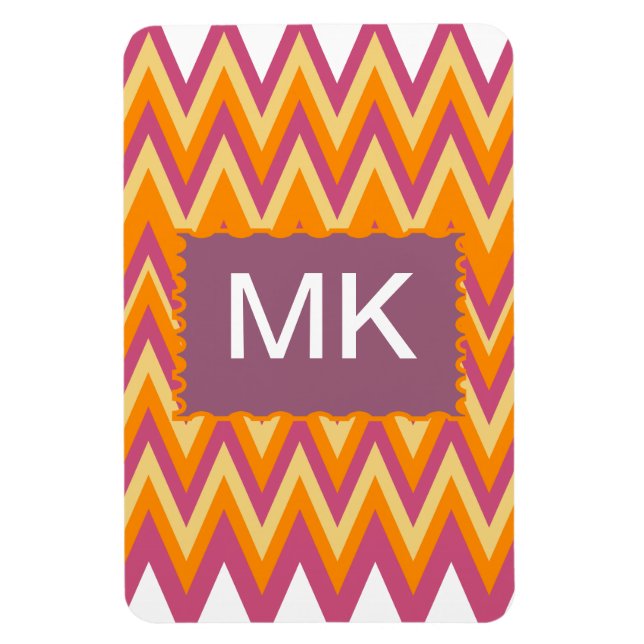 Magnet Flexible Aztec Tribal ZigZag (Vertical)