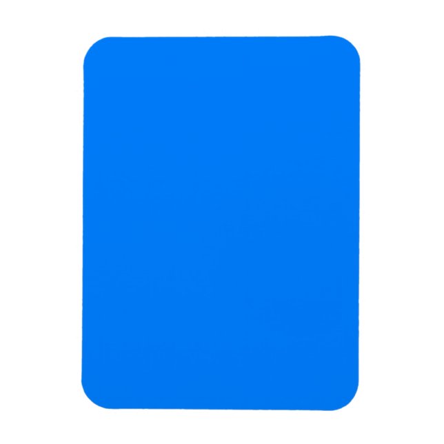 Magnet Flexible Azure (couleur solide) (Vertical)