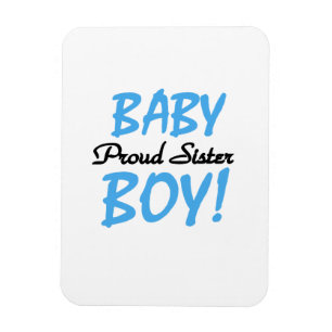 Magnet Flexible Baby Boy Fier Soeur Cadeaux