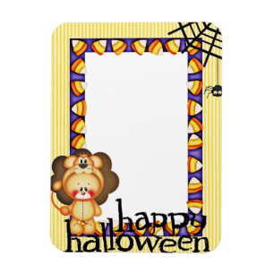 Magnet Flexible Baby Lion Happy Halloween Frame