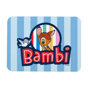 Magnet Flexible Badge bambou rayé