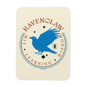 Magnet Flexible Badge de la Fierté de la maison d'aigle bleu RAVEN
