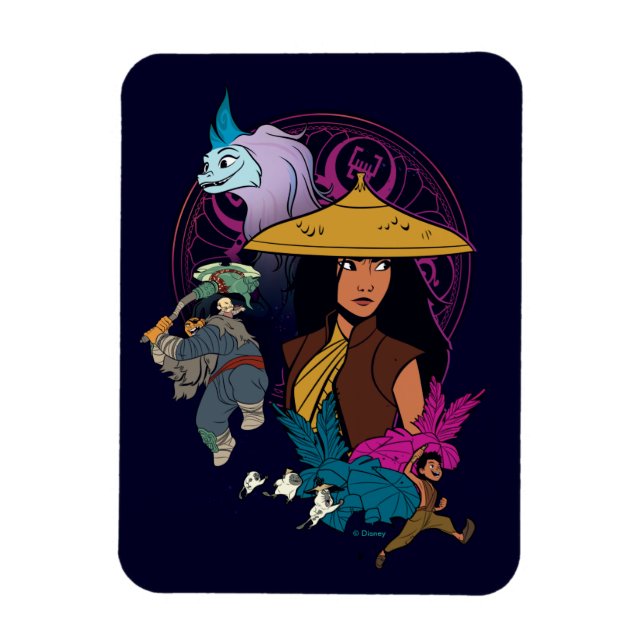 Magnet Flexible Badge d'icône du groupe Kumandran (Vertical)