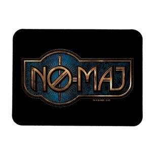 Magnet Flexible Badge NO-MAJ™ en or et marbre