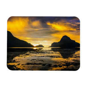 Magnet Flexible Baie d'El Nido au coucher du soleil
