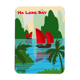 Magnet Flexible Baie d'Ha Long, Vietnam