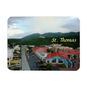 Magnet Flexible Baie St Thomas, aimant de couronne de prime d'USVI