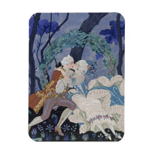 Magnet Flexible Baiser secret, illustration pour des "fêtes